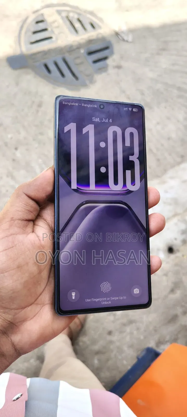 Infinix Note 50 Pro 256 GB Gray