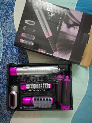 ৫-ইন-১ হেয়ার ড্রায়ার এবং স্টাইলার সেট