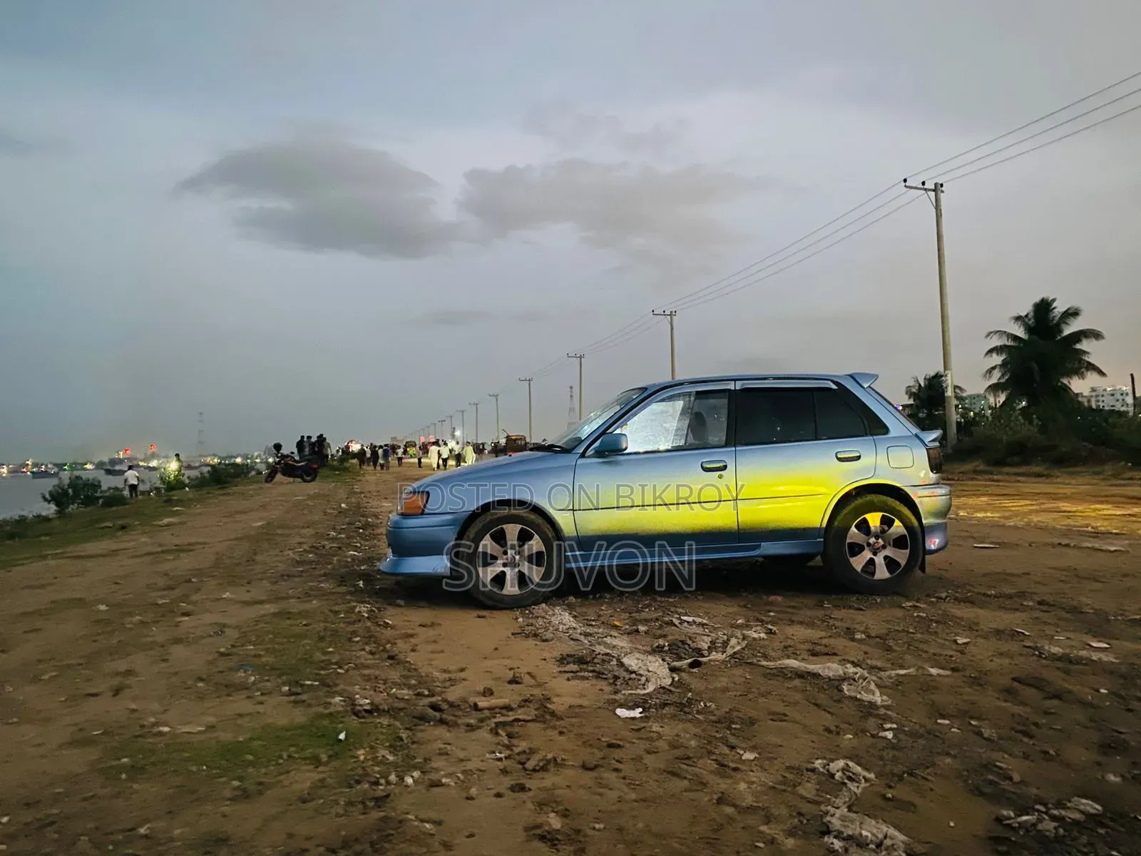 Toyota Starlet 1991 Blue