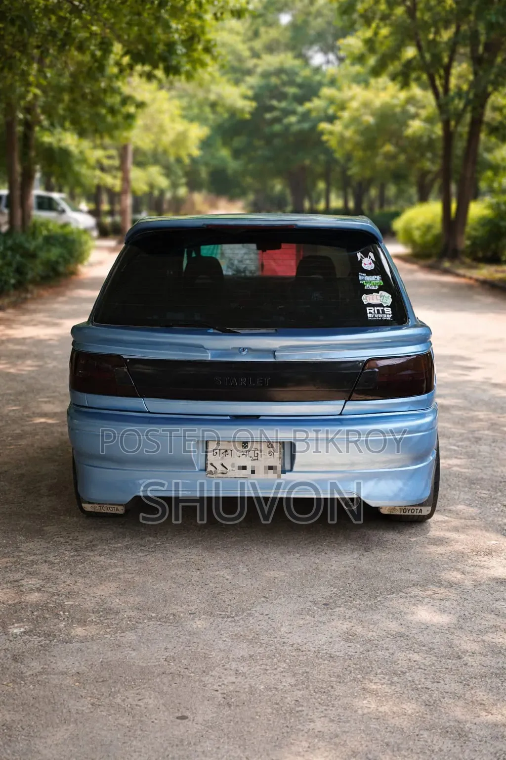 Toyota Starlet 1991 Blue