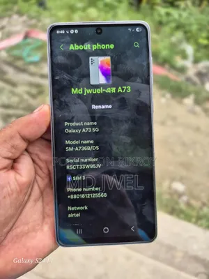 Samsung Galaxy A73 5G 256 GB Black