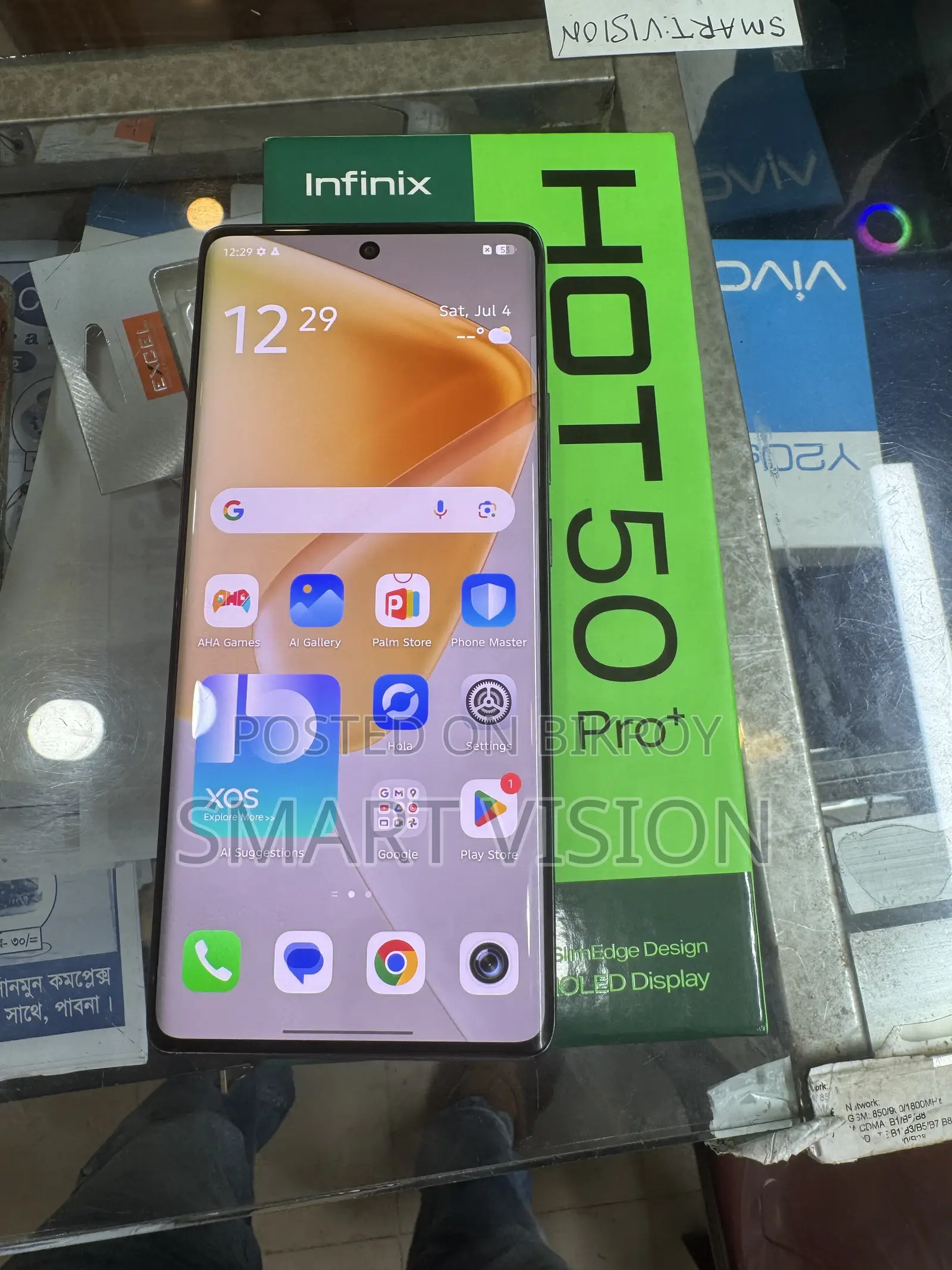 Infinix Hot 50 Pro+ 4G 256 GB Black