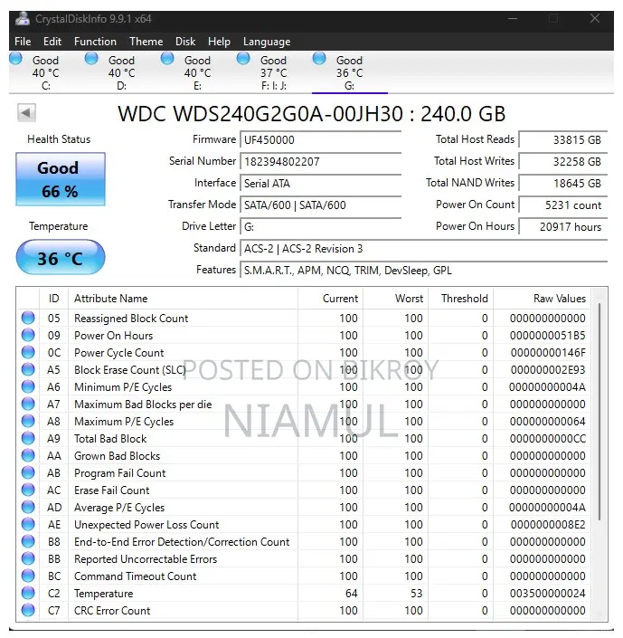 Wd Sata Ssd 240 Gb