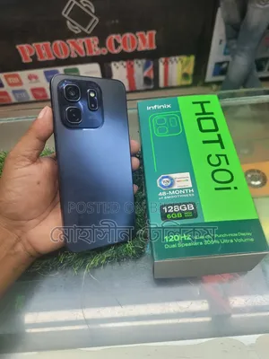 Infinix Hot 50i 128 GB Black