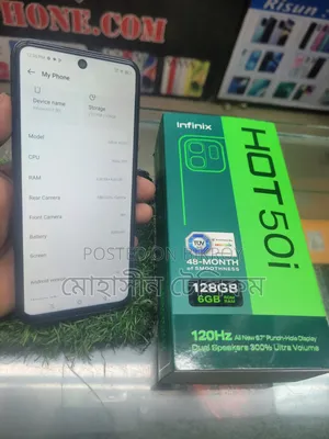 Infinix Hot 50i 128 GB Black