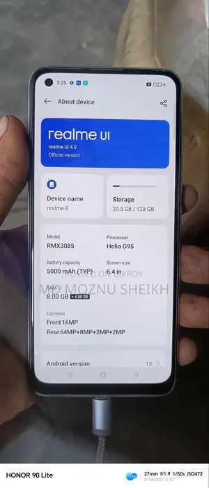 Realme 8 5G 128 GB White