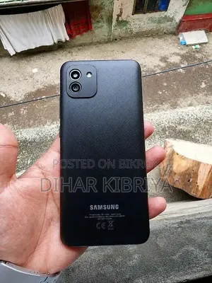 স্যামসাং গ্যালাক্সি এ০৩ ৬৪ জিবি ব্ল্যাক
