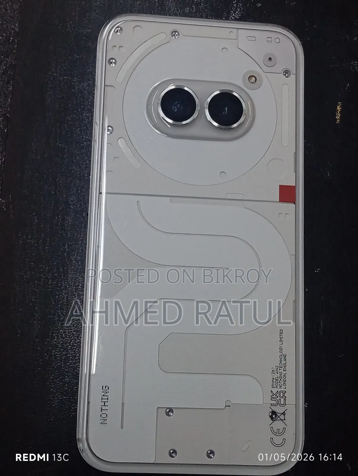 Nothing Phone 2a 256 GB White
