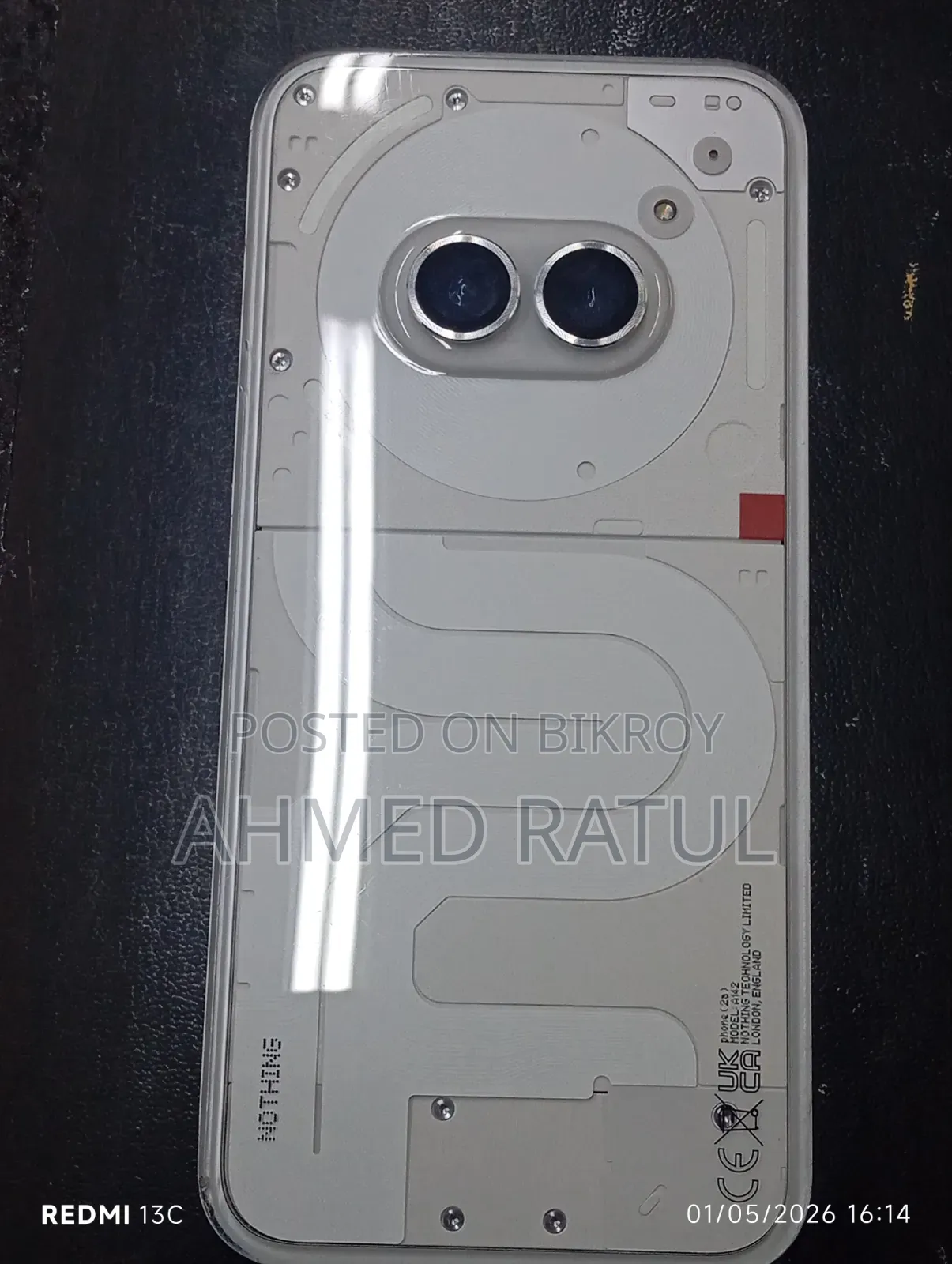Nothing Phone 2a 256 GB White