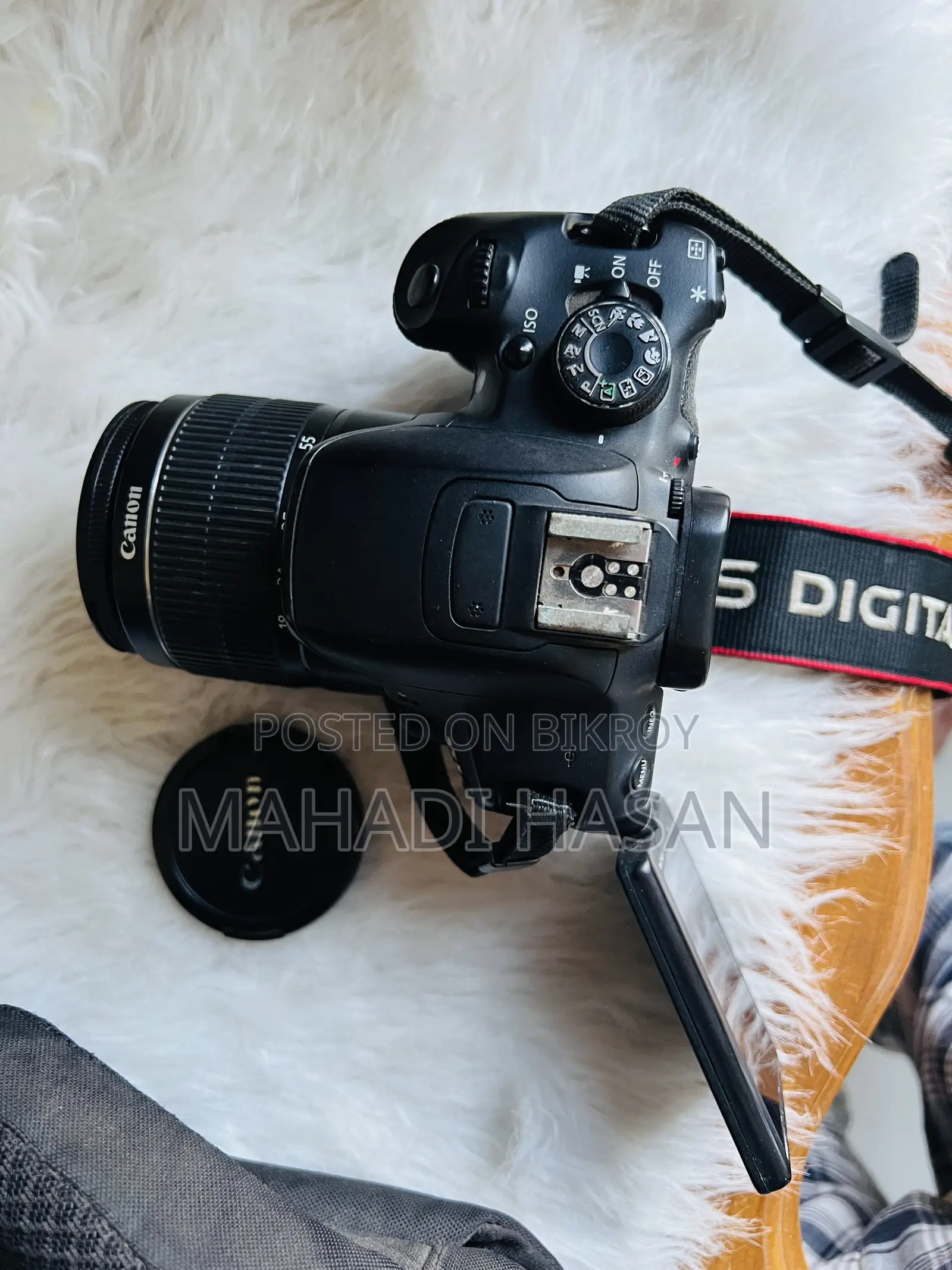 Dslr Canon 600D Touch Screen With Bag,Charger & 18-55 Lens