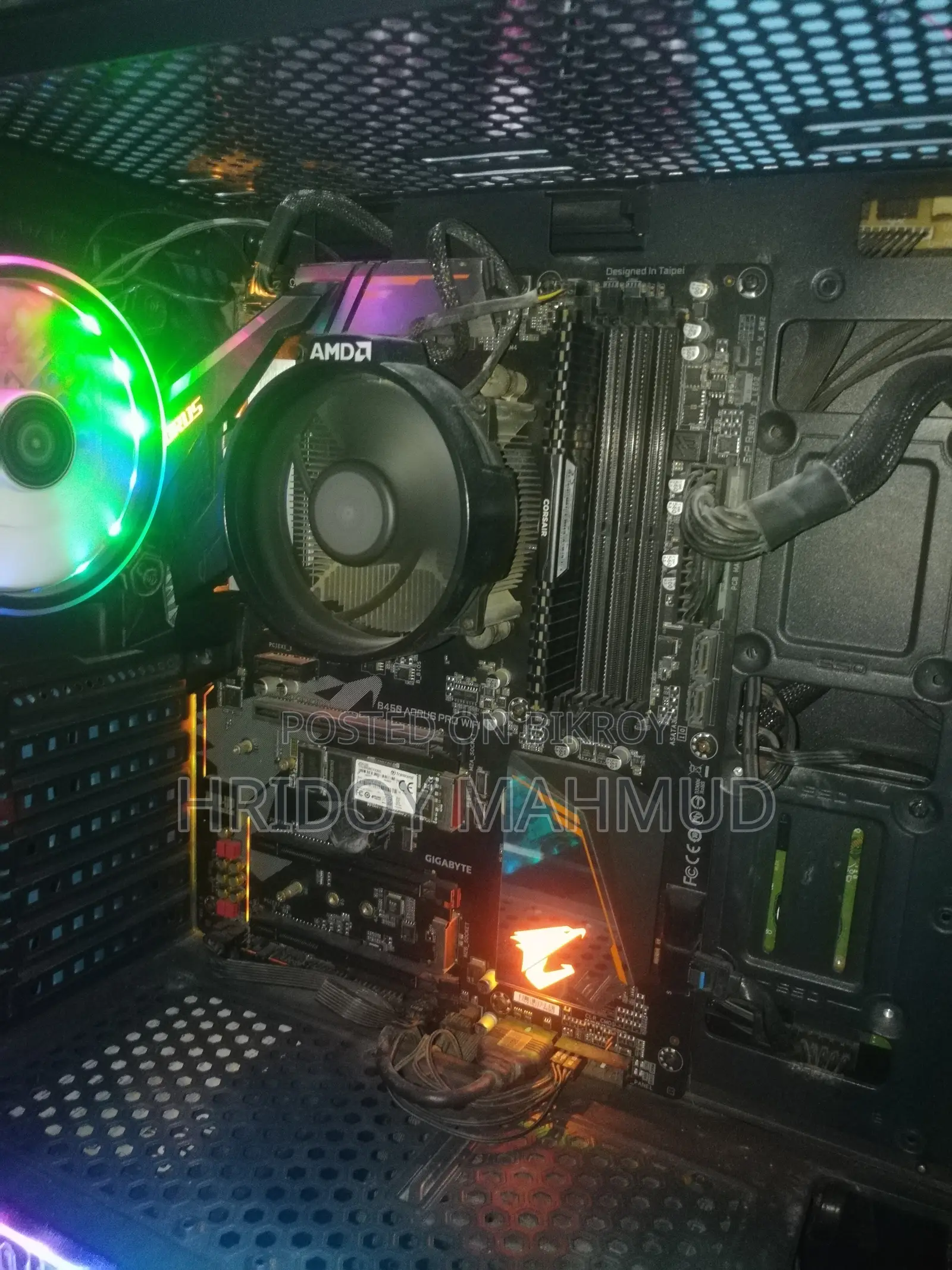 Desktop Computer 8GB AMD Ryzen 5 SSD 256GB