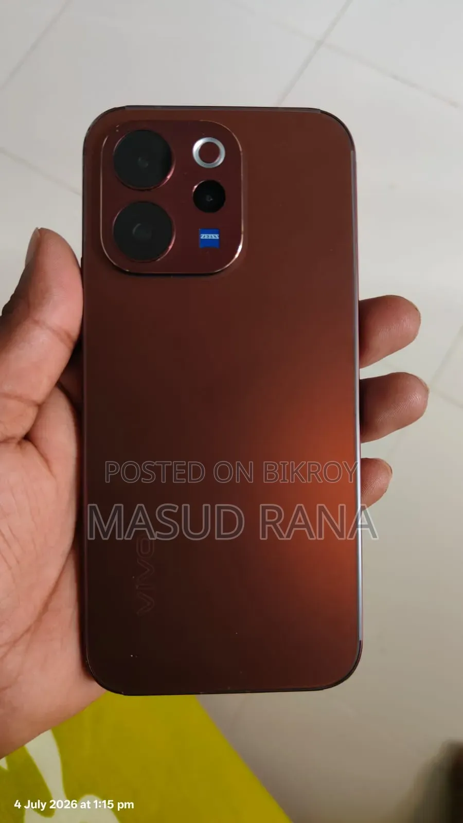 Vivo V70 512 GB Red