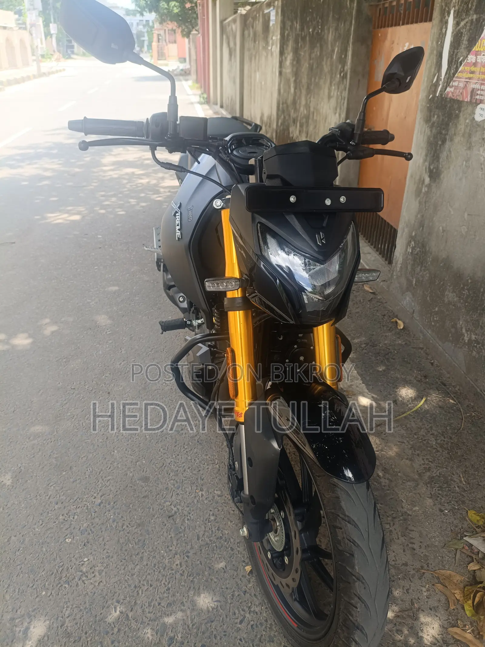 Hero Xtreme 160R 4V 2025 Black