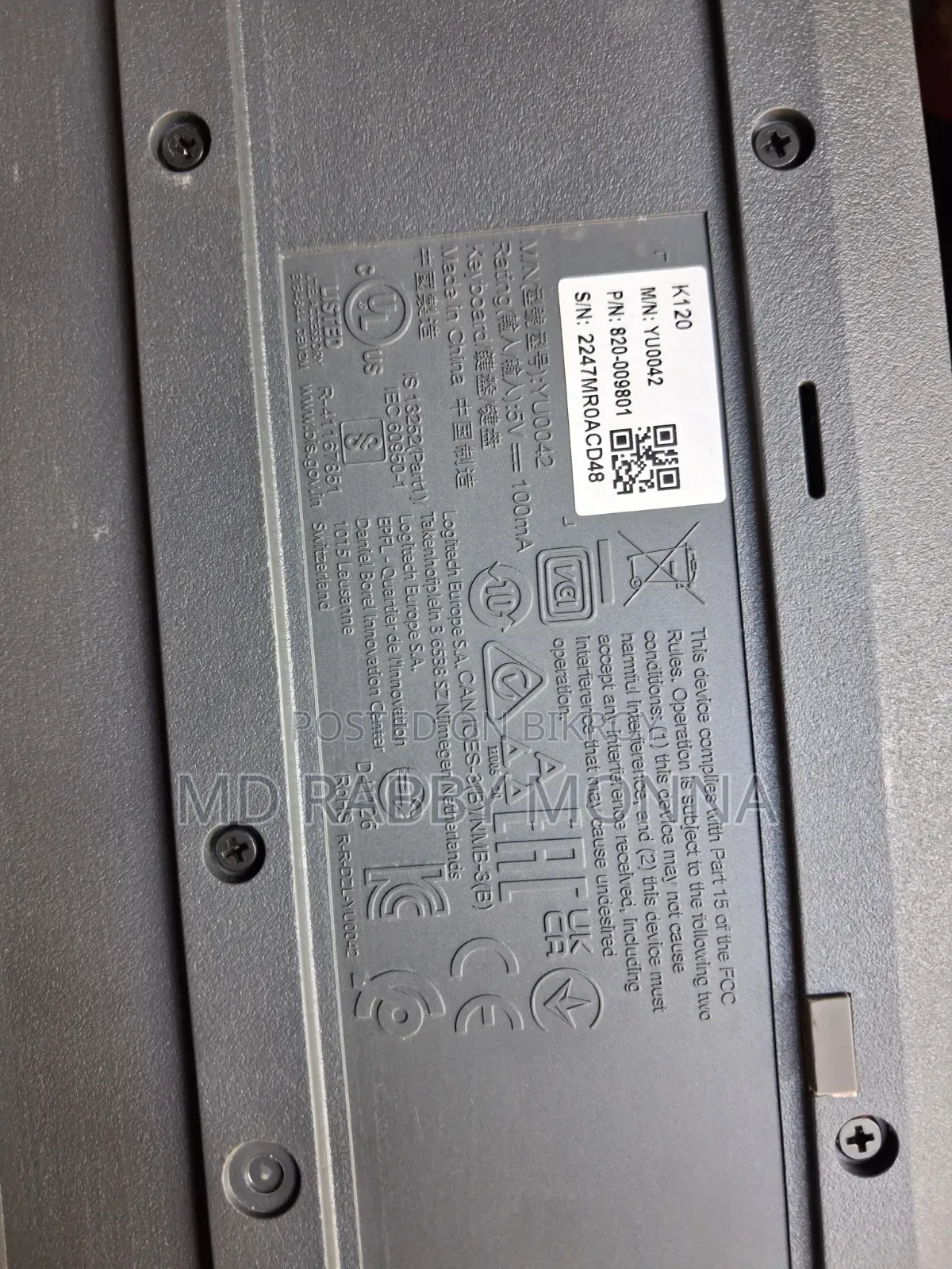 Logitech Usb Keyboard With Bangla