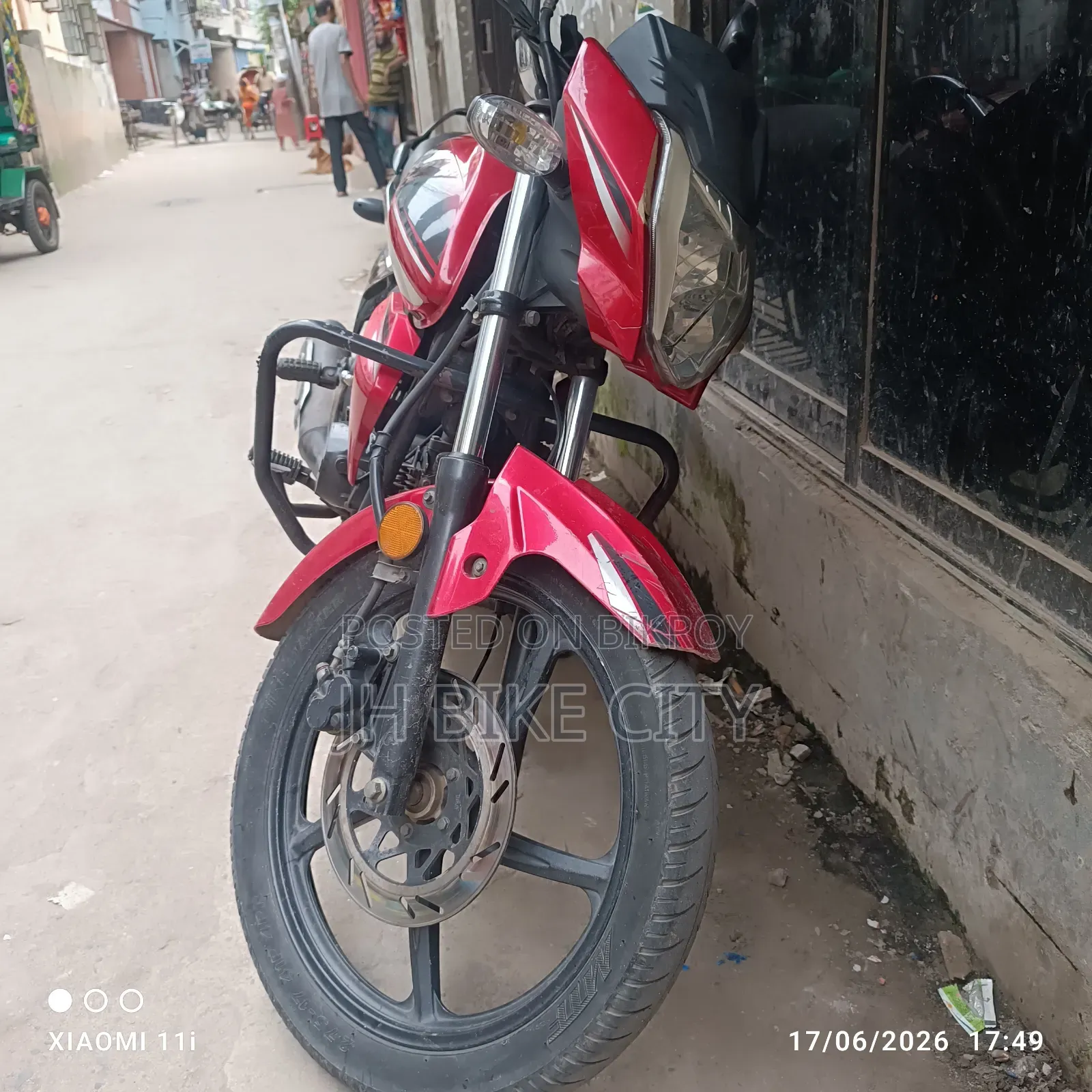 H Power Zaara-100 2020 Red