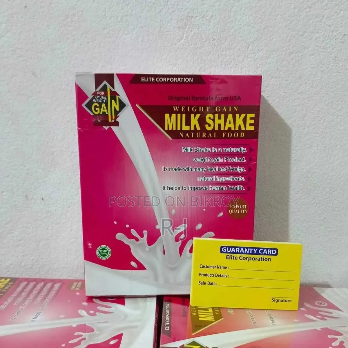 Weight Gain Milk Shake Supplement