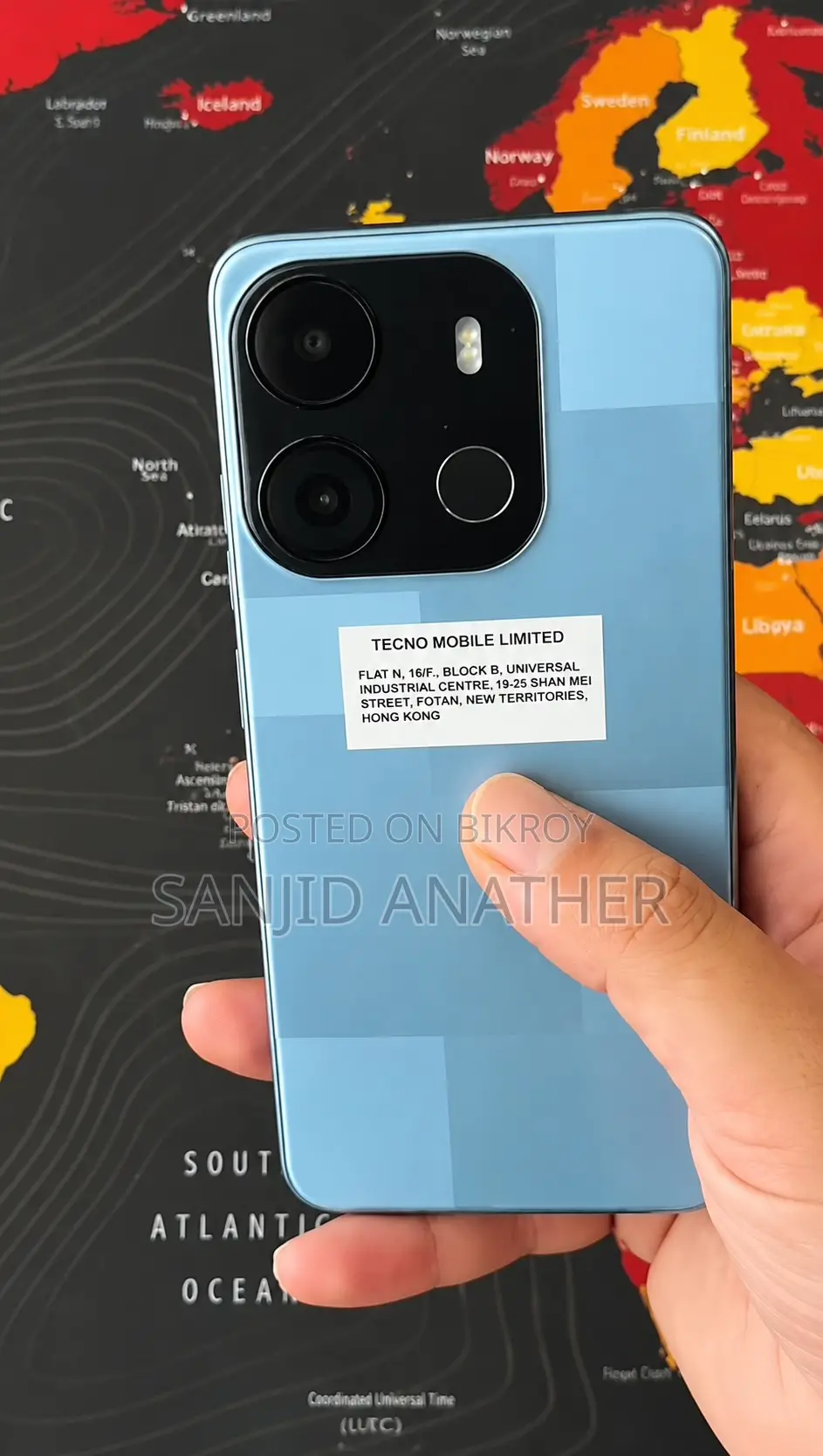 Tecno Pop 7 64 GB Blue