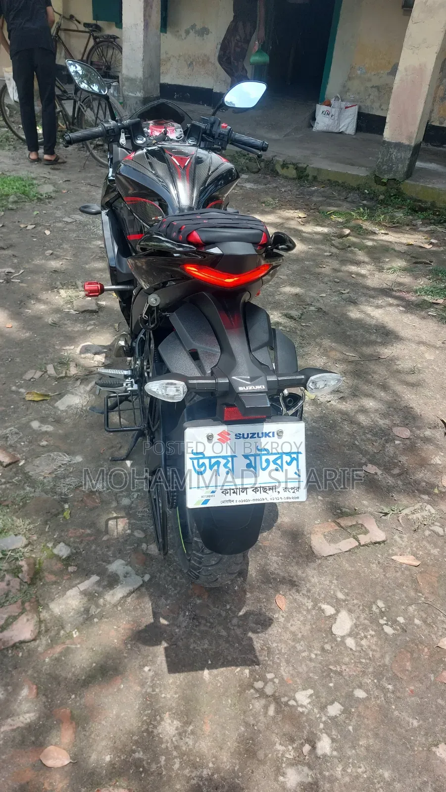 Suzuki Gixxer SF FI 2024 Black