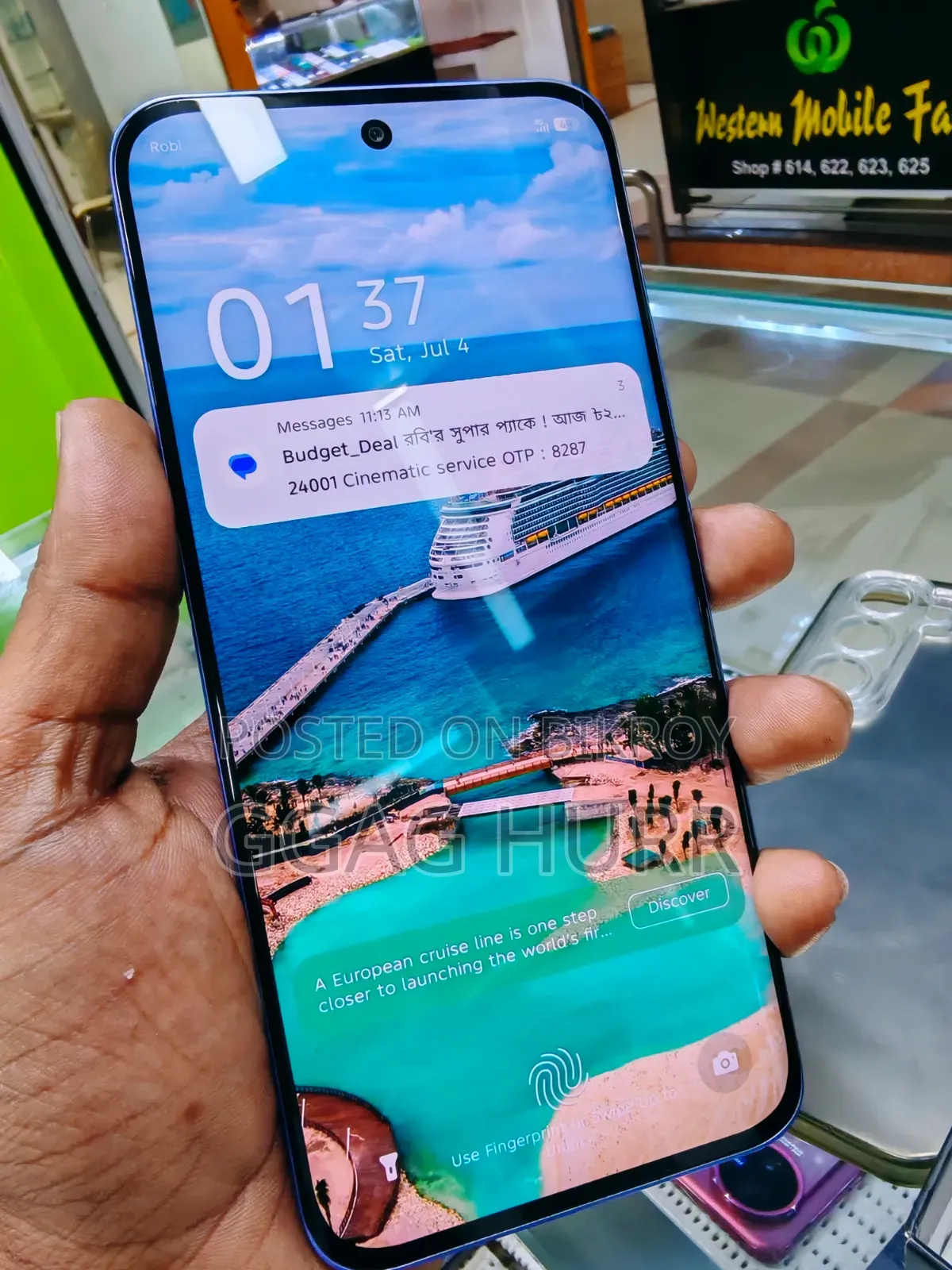 New Infinix Hot 60 Pro+ 128 GB Blue