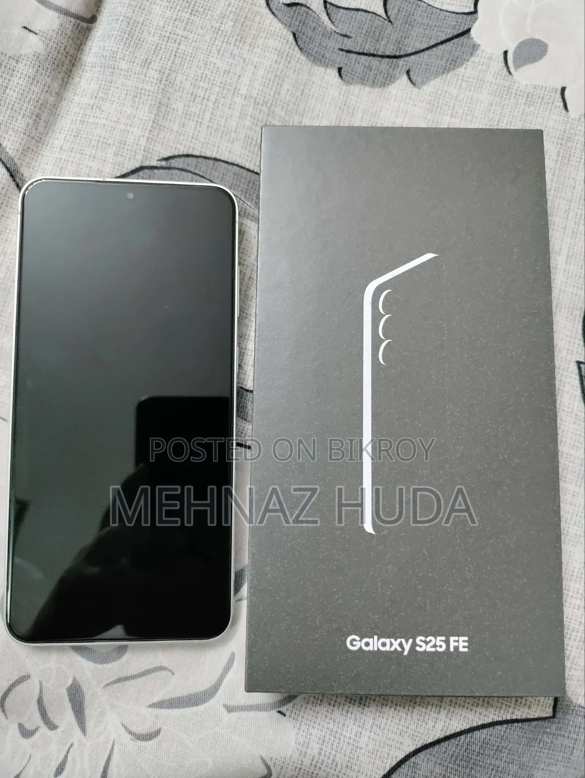 স্যামসাং গ্যালাক্সি এস২৫ এফই ২৫৬ জিবি ব্লু