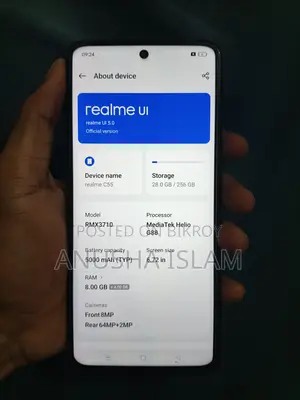 New Realme C55 256 GB Black