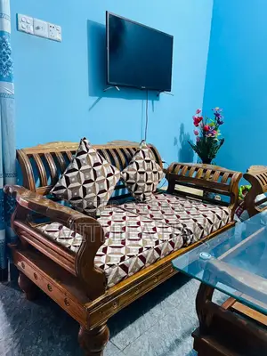 সেগুন কাঠের সোফা সেট