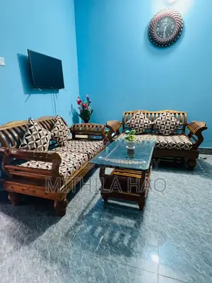 সেগুন কাঠের সোফা সেট