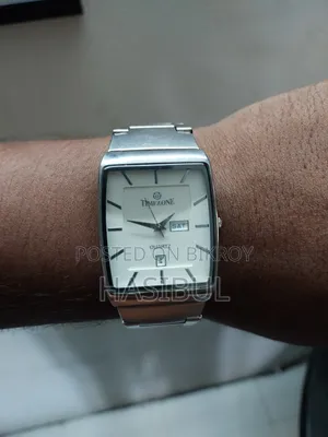 Time Zone Watch With Calendar and Date