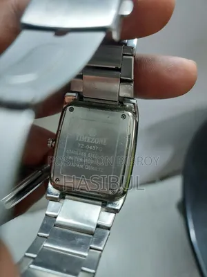 Time Zone Watch With Calendar and Date