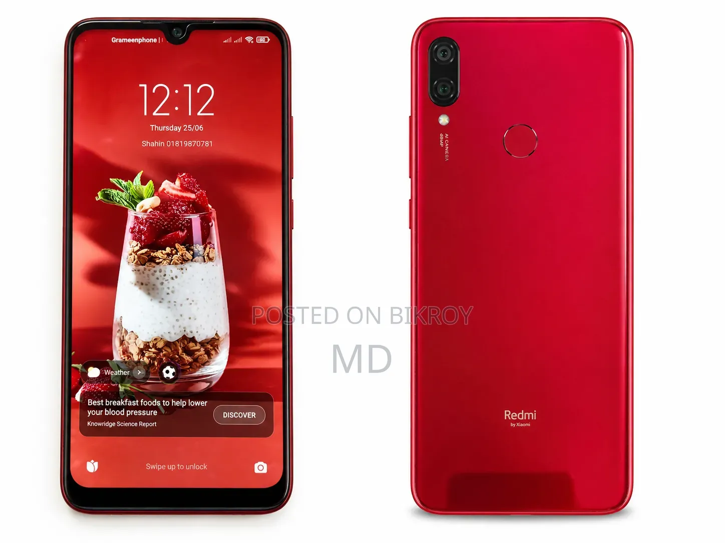 Xiaomi Redmi Note 7S 64 GB Red