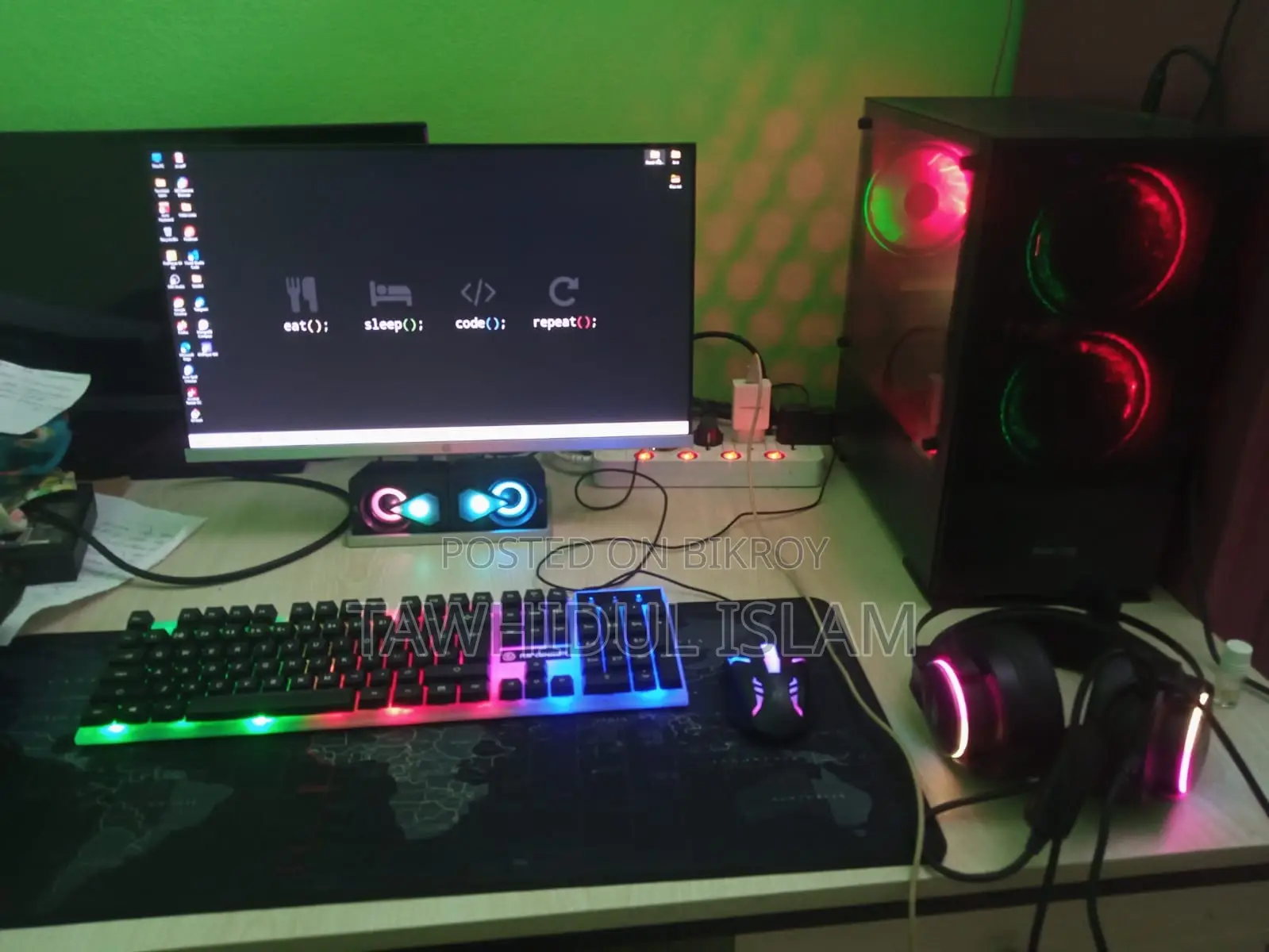 Desktop Computer 16GB AMD Ryzen 7 SSD 512GB