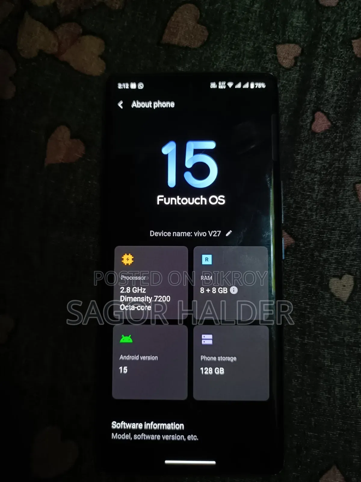 Vivo V27 128 GB