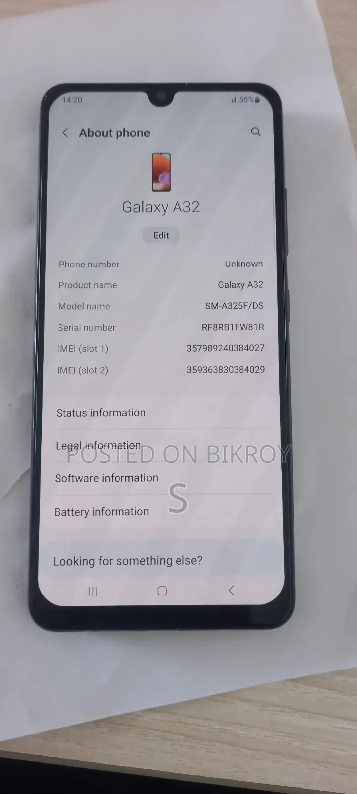 Samsung Galaxy A32 5G 128 GB Black