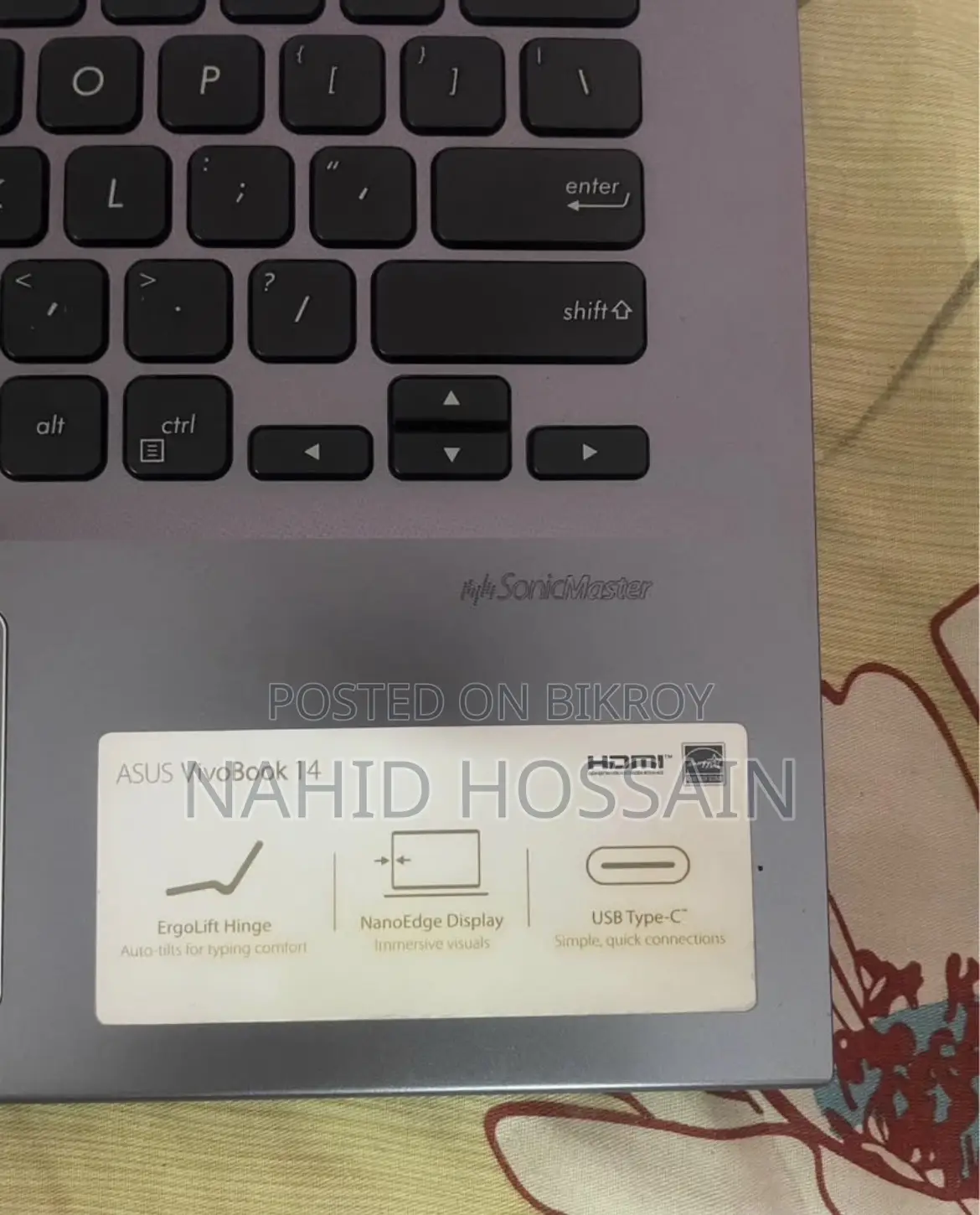 Laptop Asus Vivobook 14 4GB Intel Core I3 HDD 1T