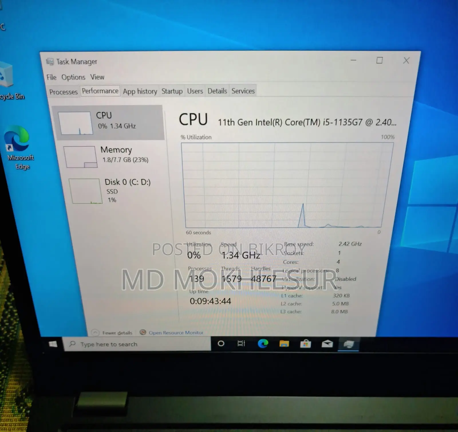 Laptop Lenovo ThinkPad L13 Yoga 8GB Intel Core I5 SSD 256GB