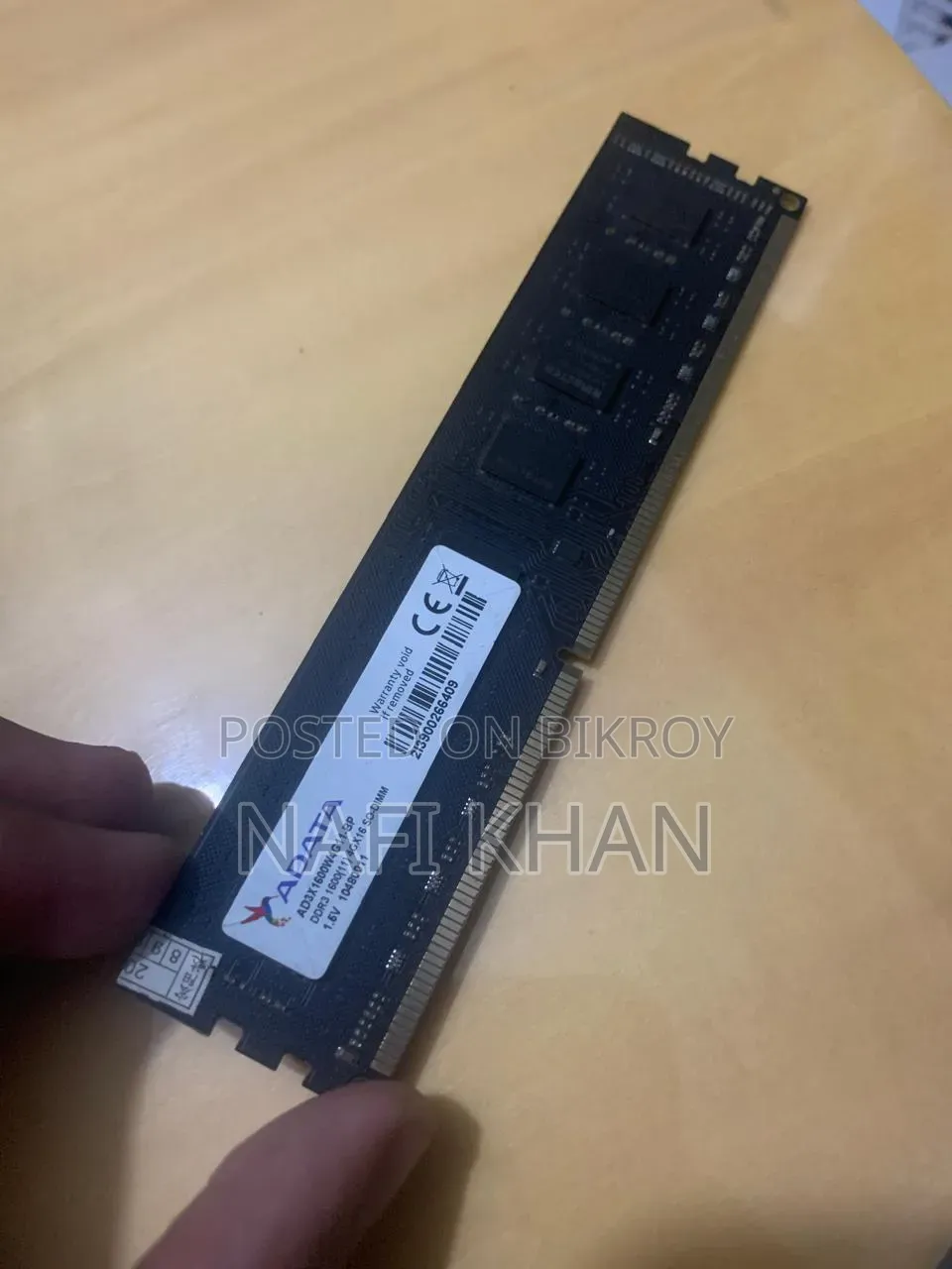 Ram Adata 4gb 1600