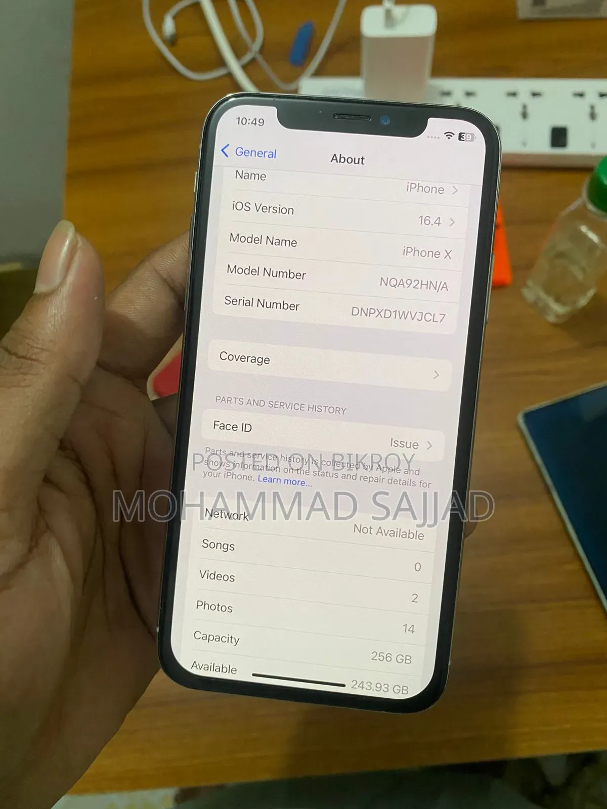 Apple iPhone X 256 GB