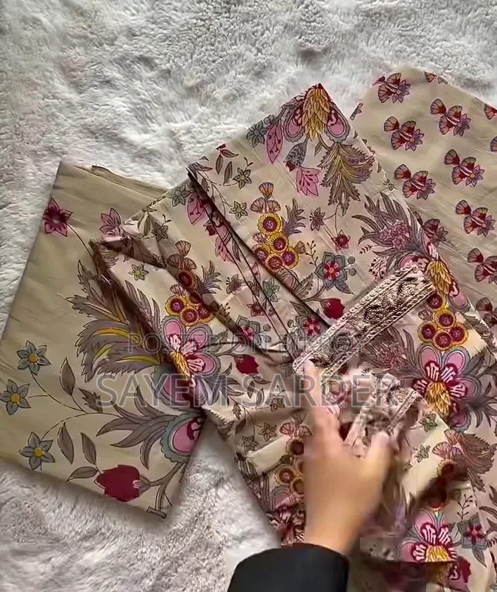 Taqin Unstich Embroidery 🪡 Three Peace