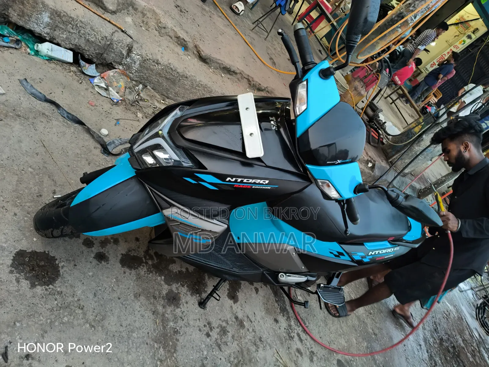 TVS Metro 2023 Blue