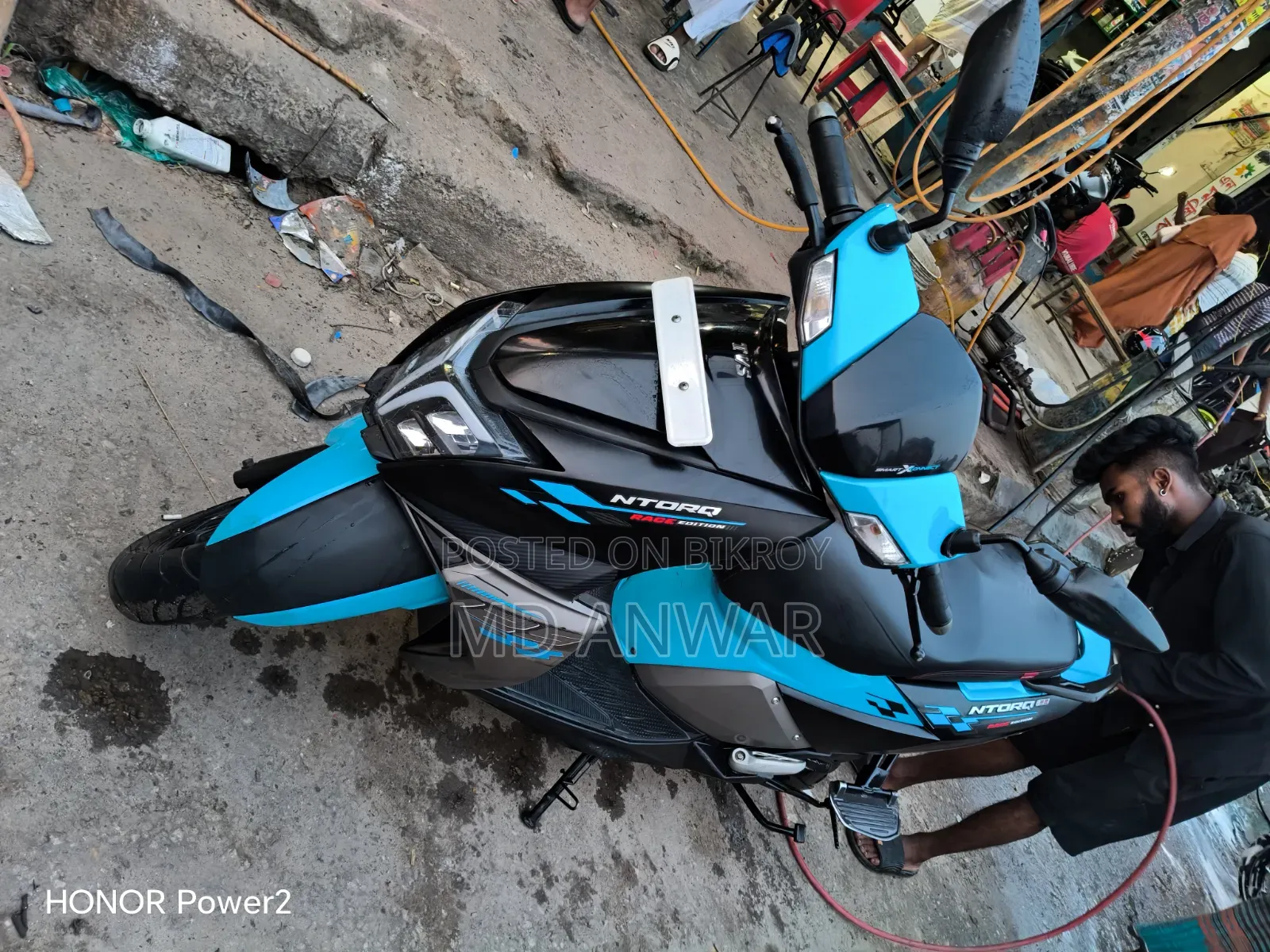 TVS Metro 2023 Blue