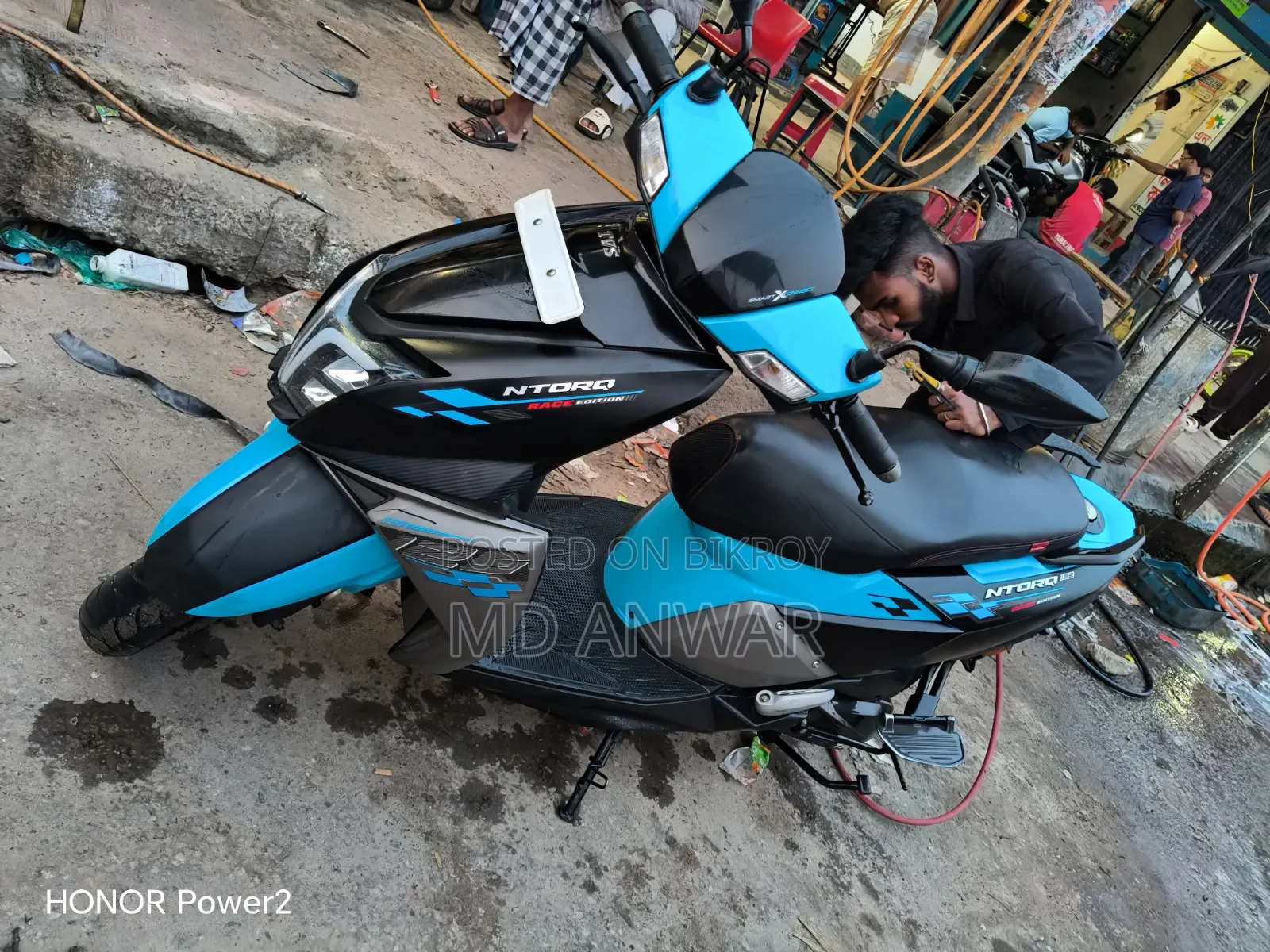 TVS Metro 2023 Blue