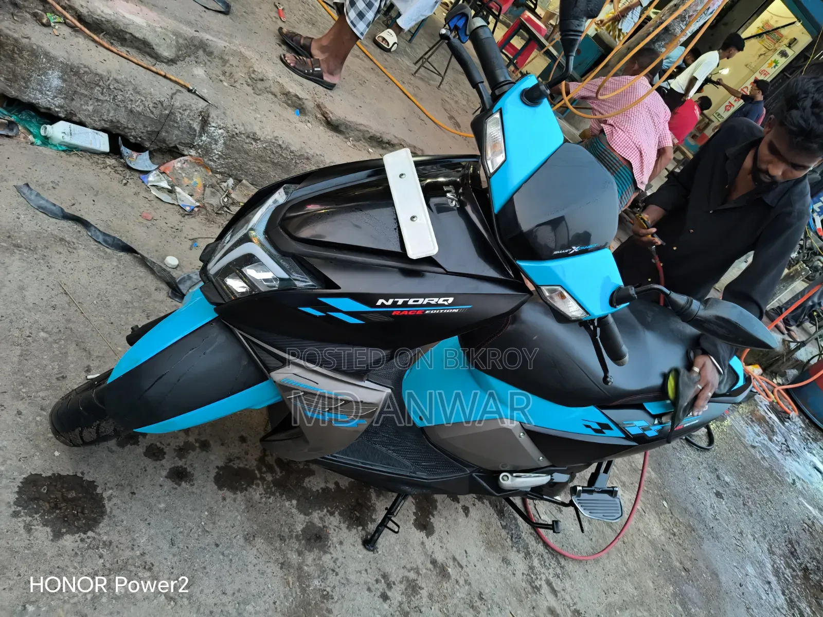TVS Metro 2023 Blue