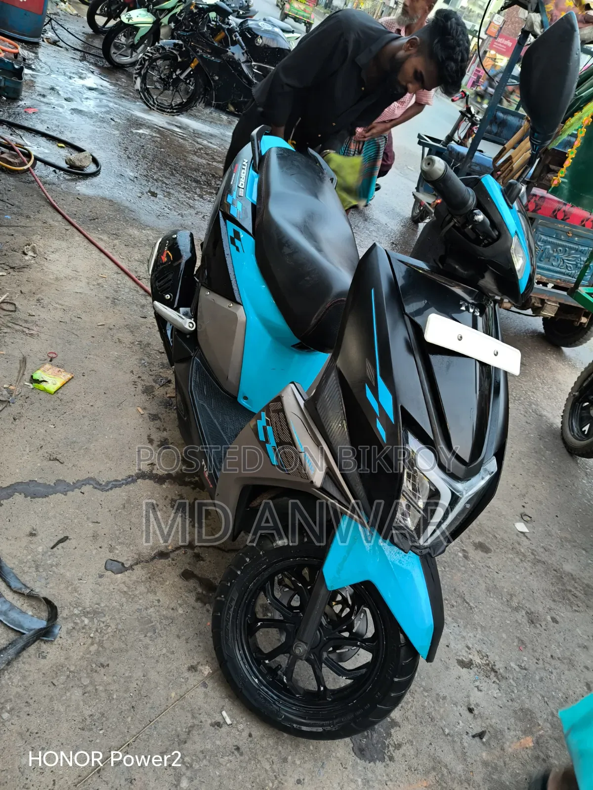 TVS Metro 2023 Blue