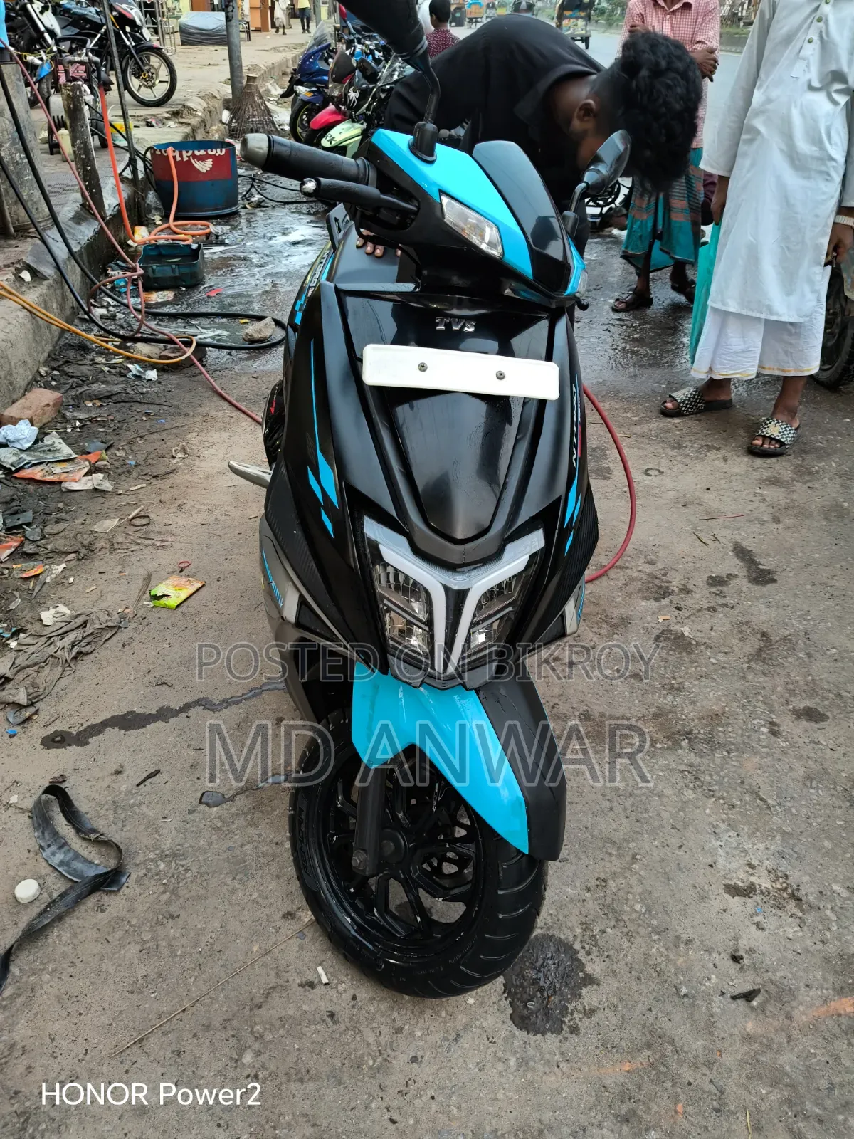 TVS Metro 2023 Blue