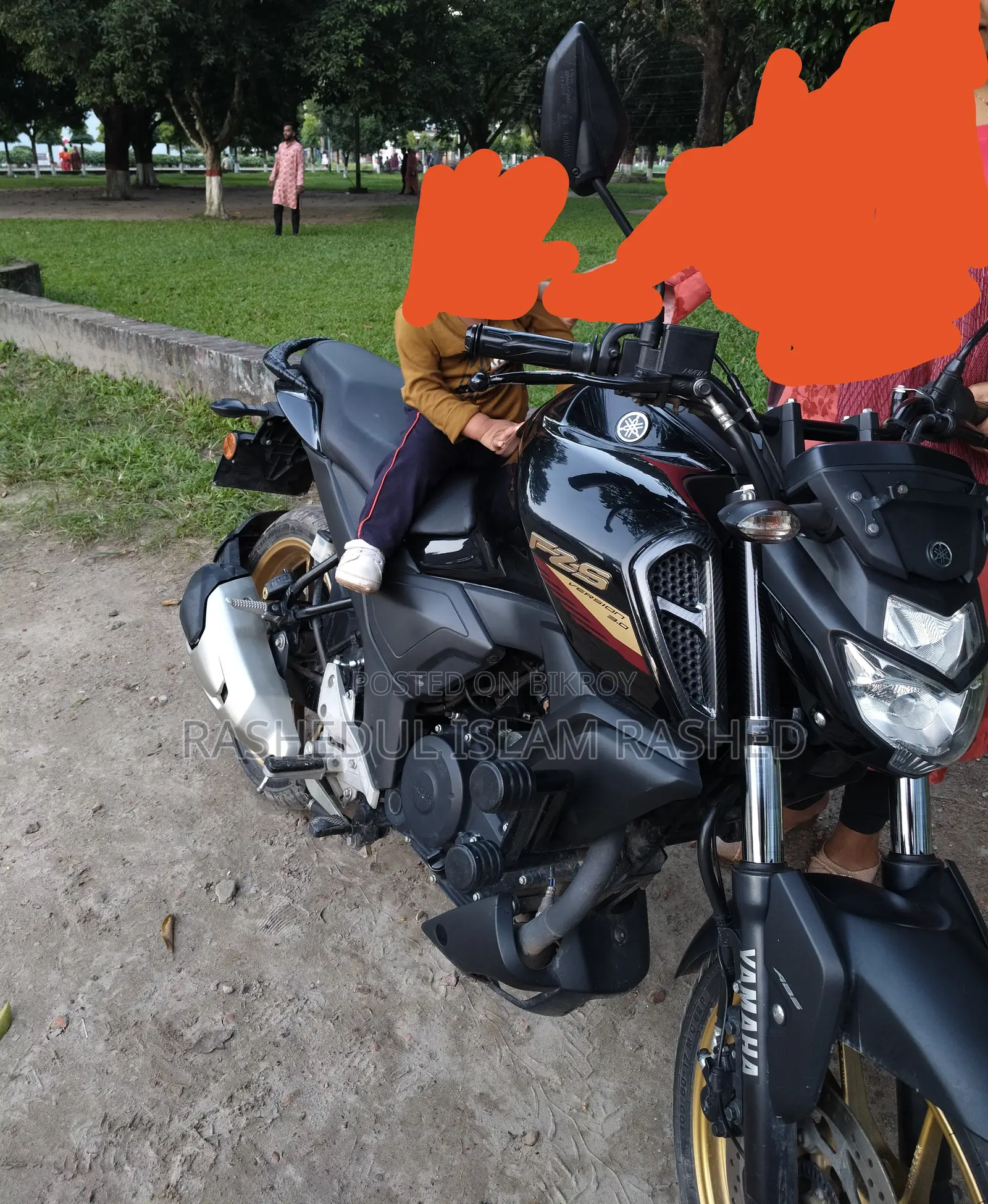 Yamaha FZS V3 2023 Black