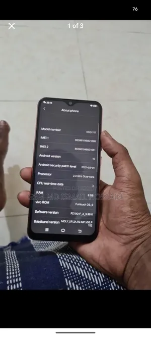 Vivo Y17 256 GB Pink