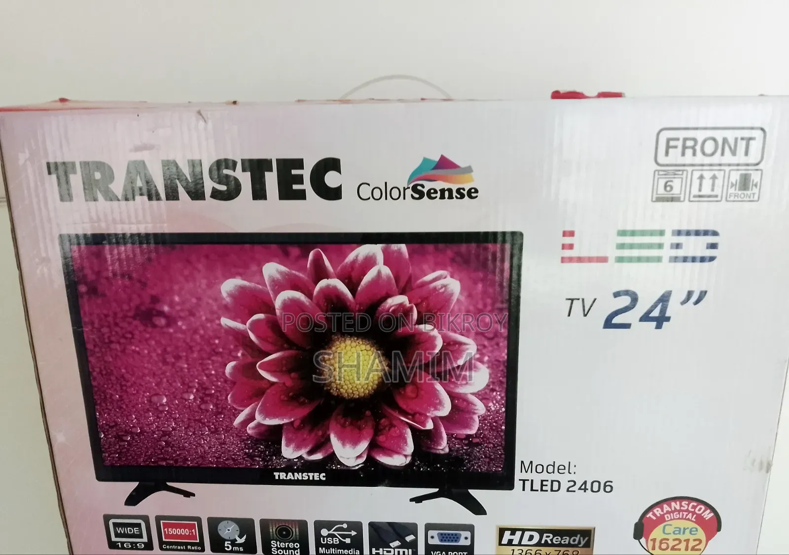 Transtec 24′′ Colorsense Led Tv