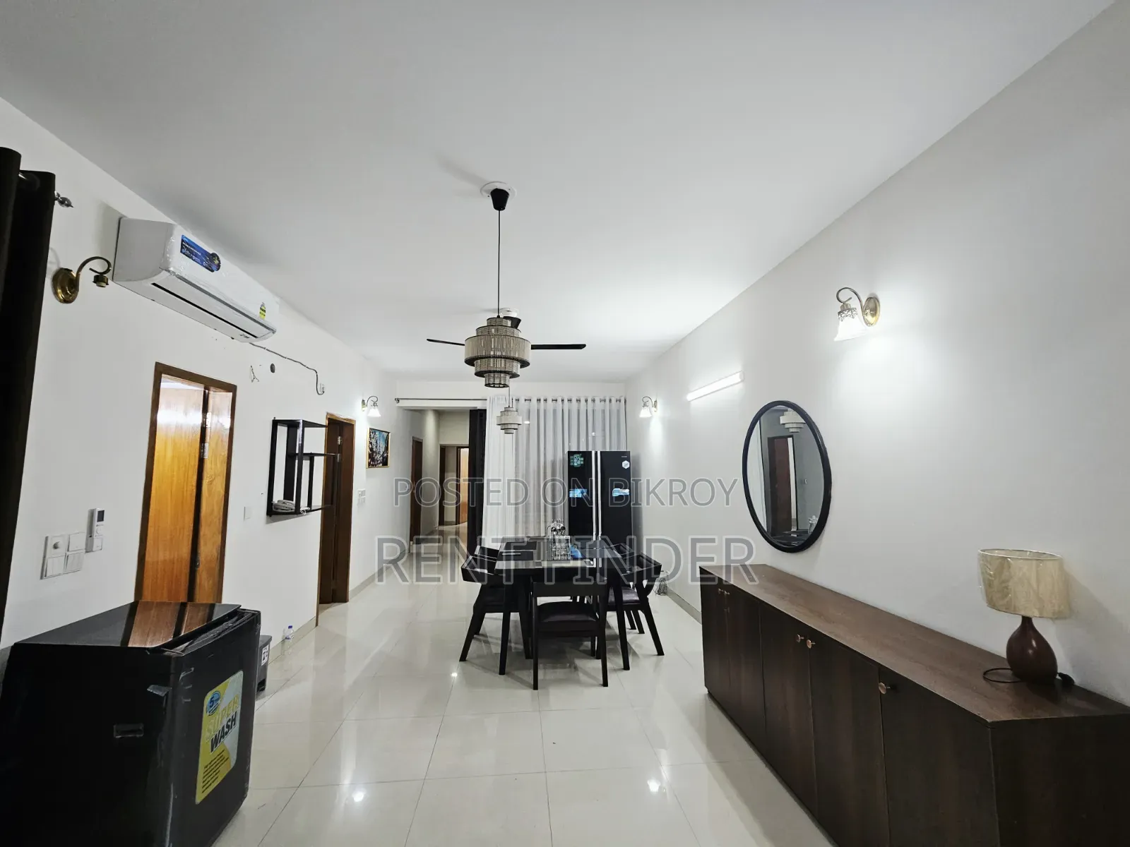 Furnished 3-Bedroom Apartment in Rent Finder, Gulshan for rent