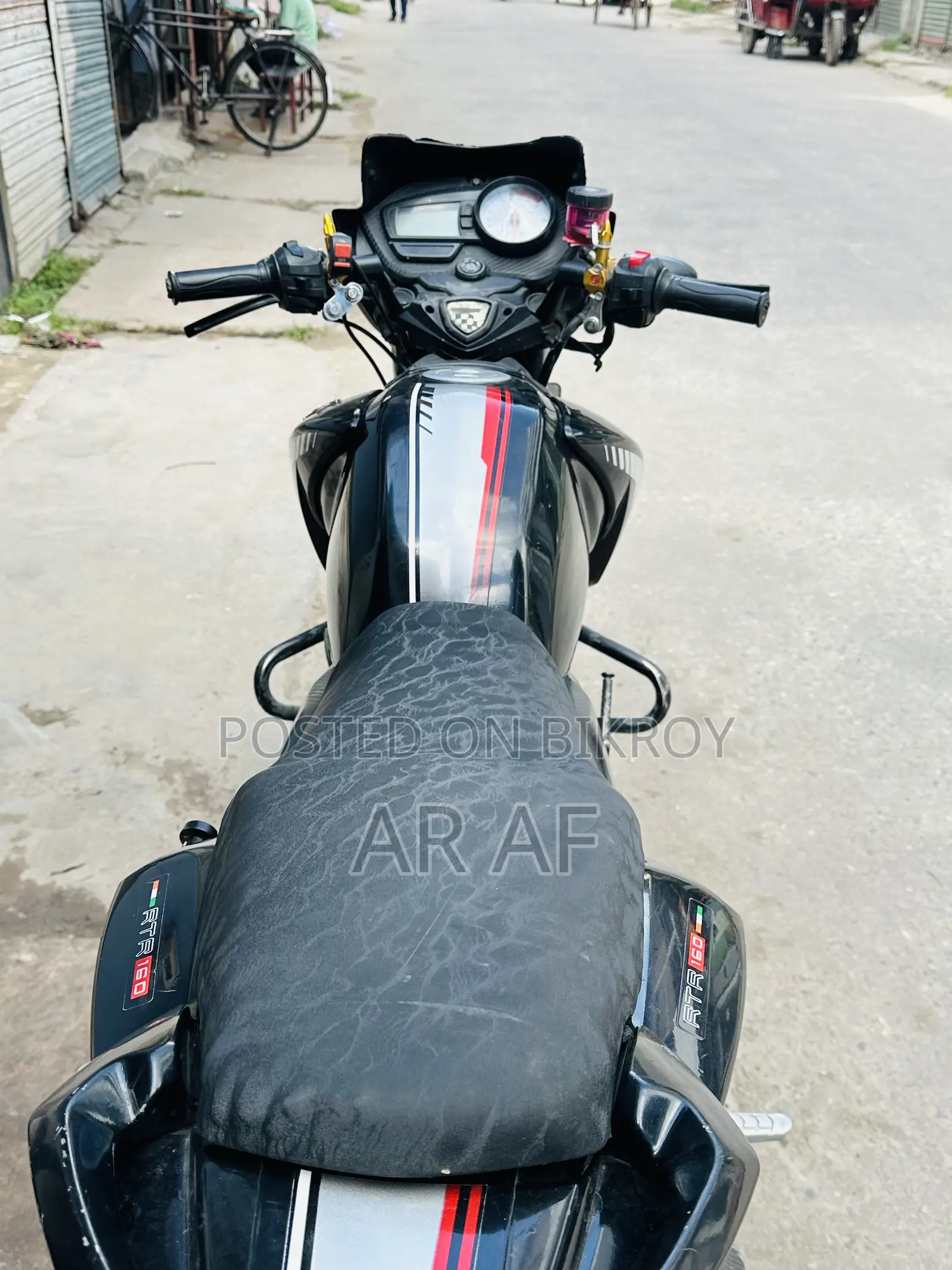 TVS Apache RTR 160 2V 2018 Black