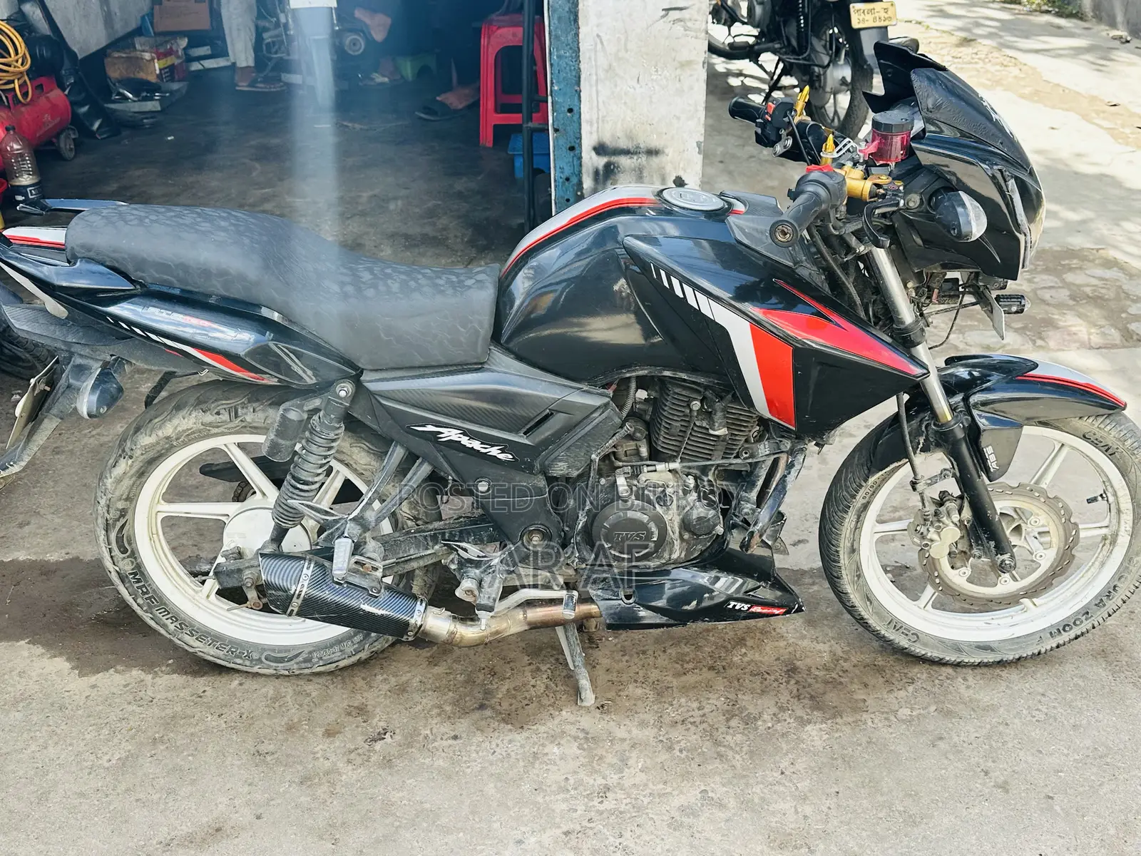 TVS Apache RTR 160 2V 2018 Black